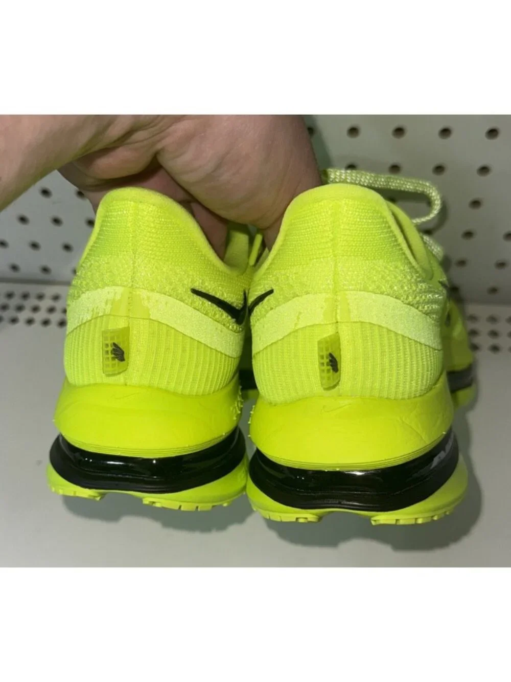 Nike Air Zoom Pegasus Premium Mens Athletic Running Shoes Size 8 Volt HQ2592-700